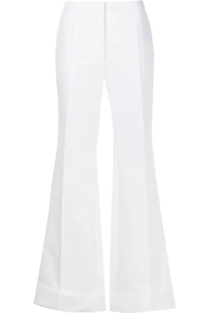 Puccini Mid-rise flared trousers