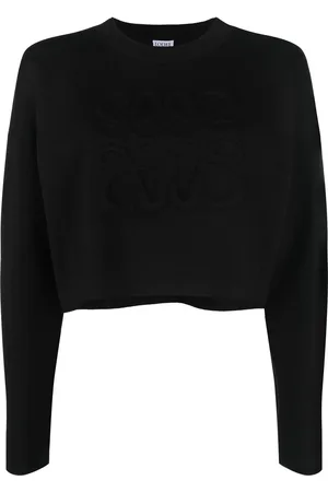 Loewe Anagram-motif cropped jumper