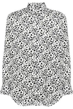 PT Torino Animal-print long-sleeve shirt