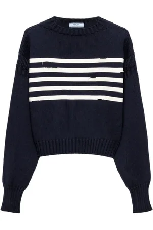 Prada Striped cotton sweater