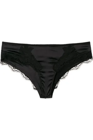 Dolce & Gabbana Lace-detail satin briefs