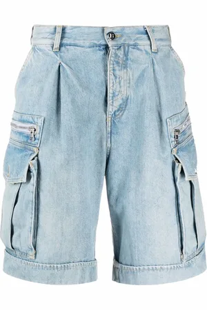Balmain Denim cargo shorts