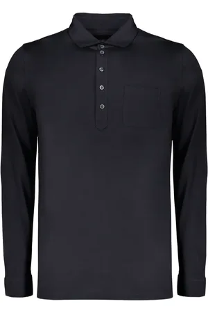 MOORER Pierre cotton polo shirt