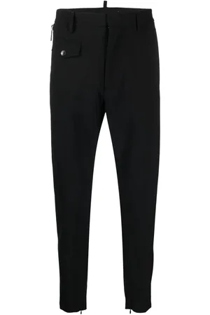 Dsquared2 Slim-cut tapered cropped trousers