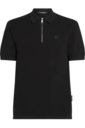 Karl Lagerfeld Zip-up polo shirt