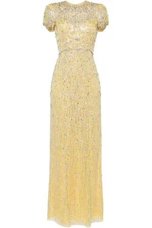 Jenny Packham Aster crystal-embellished dress