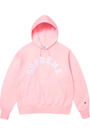 Supreme X Champion?? logo-print hoodie