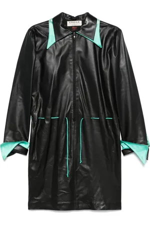 A.N.G.E.L.O. Vintage Cult 2000s pre-owned leather mini dress
