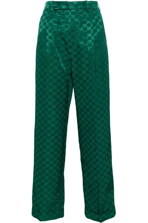 Gucci GG Supreme straight leg trousers