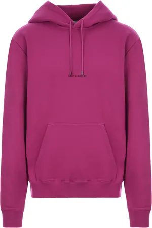 Saint Laurent Logo-print oversized hoodie
