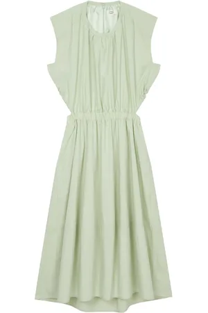 Studio Tomboy Cur-out sleeveless midi dress