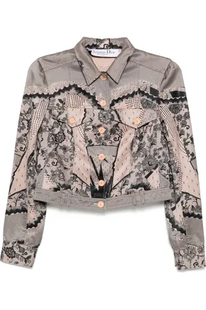 Dior 2006 graphic-print jacket