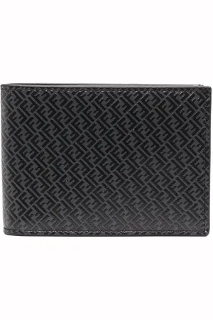 Fendi Monogram leather wallet