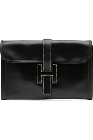 Hermès 1991 Box Calf Jige GM clutch bag