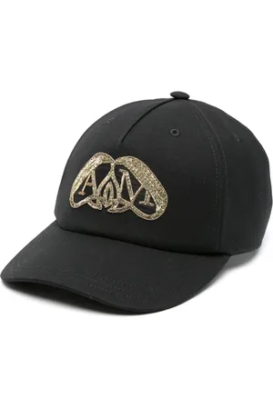 Alexander McQueen Logo-embroidered wool cap