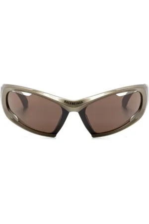 Balenciaga Dynamo oversize-frame sunglasses
