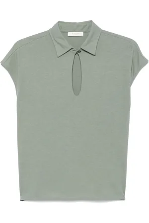 ZANONE Cotton polo top