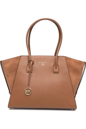 Michael Kors Avril logo-plaque tote bag