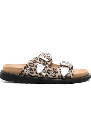 TOGA PULLA Leopard-print flat sandals