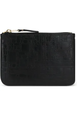 Comme des Garçons Embossed leather purse