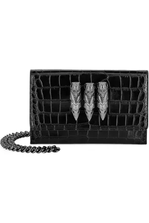 Philipp Plein Skull-appliqu?? leather shoulder bag