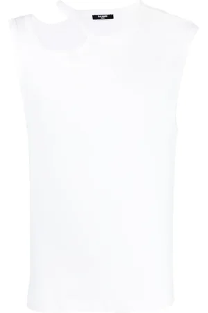 Balmain Cut-out tank top