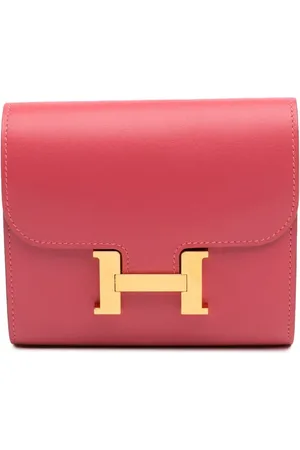 Hermès 2017 Tadelakt Constance Compact Wallet small wallets