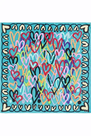 Bimba y Lola Heart-print scarf