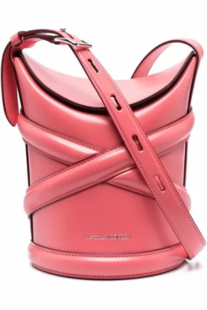 Alexander McQueen The Curve bucket bag