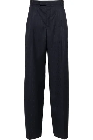 Gucci Horsebit mid-rise wide-leg trousers