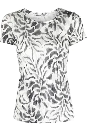 Majestic Patterned short-sleeved T-shirt