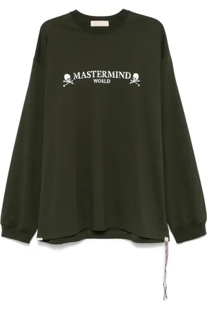 MASTERMIND Logo-print long-sleeve T-shirt
