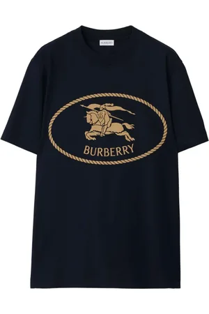 Burberry Knight-stamp cotton T-shirt