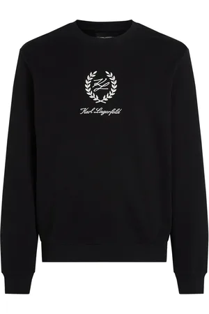 Karl Lagerfeld Embroidered-logo sweatshirt