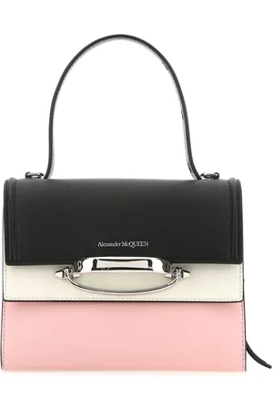 Alexander McQueen Contrast panel tote bag