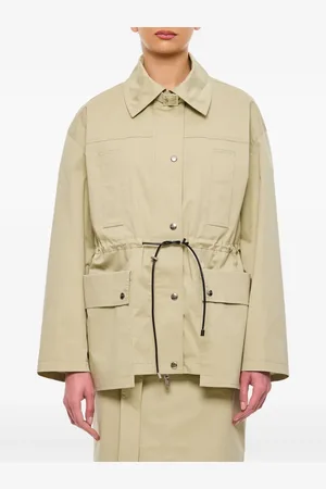 Halfboy Drawstring-waist parka jacket