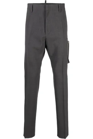 Dsquared2 Tailored wool blend cargo trousers