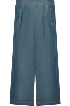 Izzue Wide-leg cotton track pants