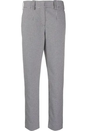 Balmain Houndstooth carrot-fit trousers
