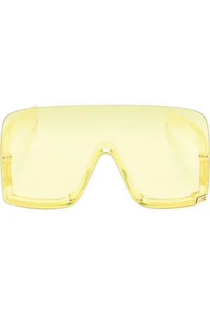 Gucci Mask-shaped frame sunglasses