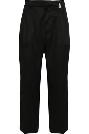 VERSACE Appliqu??-logo trousers