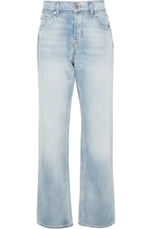 7 for all Mankind Austyn mid-rise straight-leg jeans