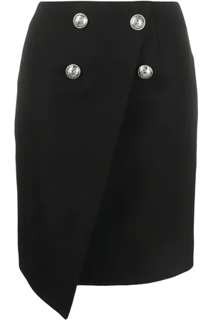 Balmain Buttoned mini skirt
