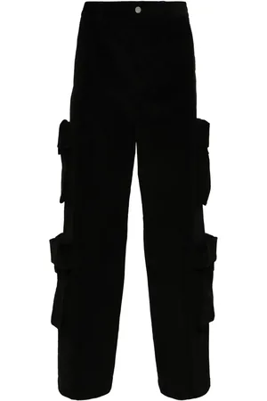 AMIRI Mid-rise corduroy cargo trousers