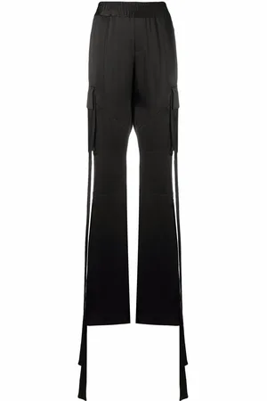 Balmain Satin cargo trousers