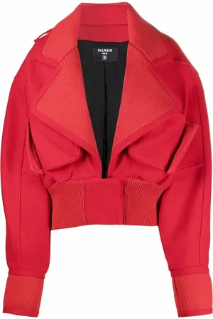 Balmain Oversized wide-lapel jacket