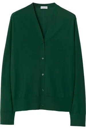 Burberry Fine-knit wool cardigan