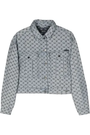 Daily paper Avery cropped denim jacket