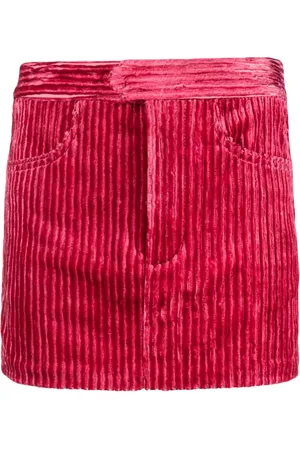 Isabel Marant Mid-rise corduroy miniskirt