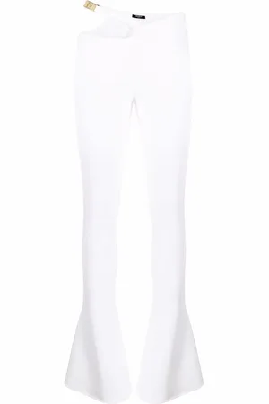 Balmain Cut-out bootcut leggings